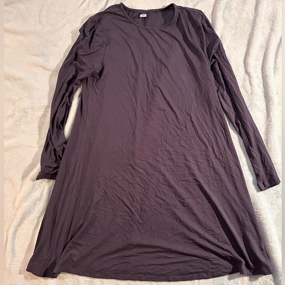 Long sleeve T-Shirt dress